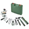 Bosch 63-delige handgereedschapsset in groene gereedschapskoffer