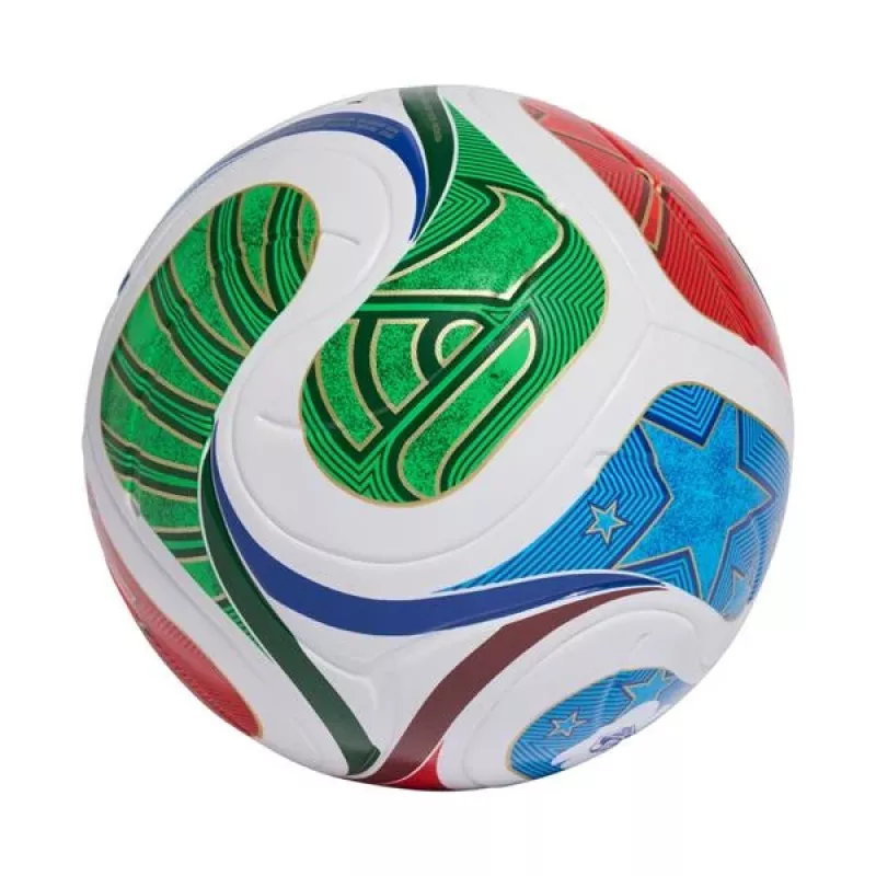 adidas World Cup 26 Trionda League voetbal maat 5 wit/zwart/solar rood JD8045