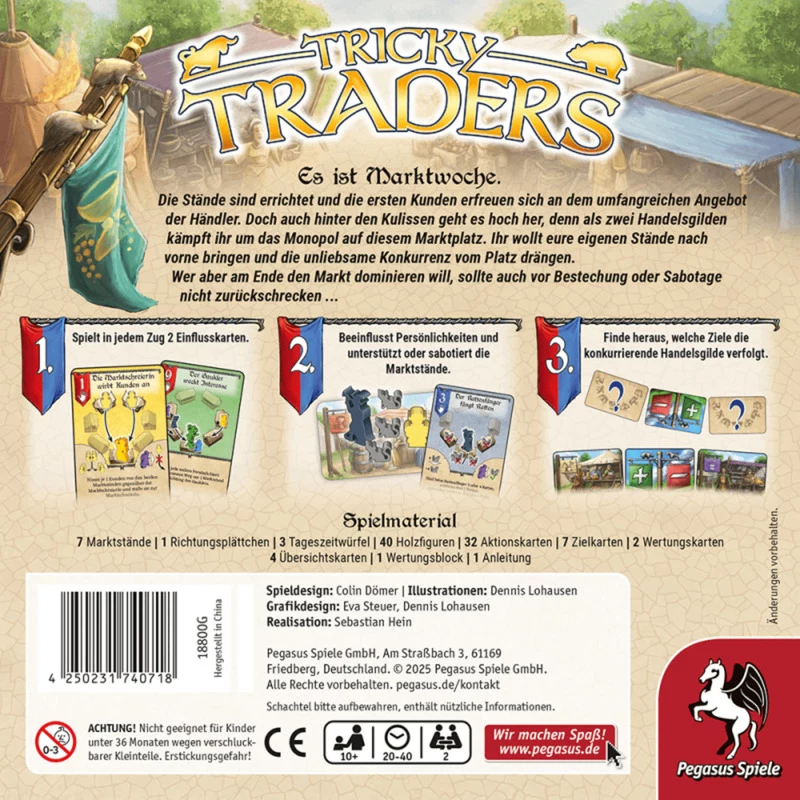 PEGASUS Tricky Traders strategiespel