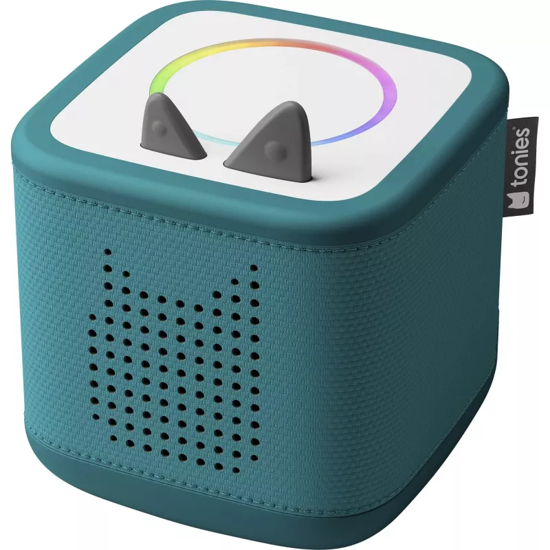 Toniebox 2 zeegroen startset met rode creatieve Tonie