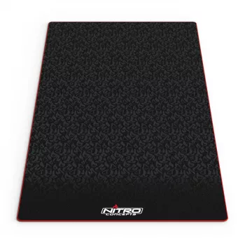 Nitro Concepts vloermat voor sim-racing-rigs, 150 x 75 cm, antislip, zwart