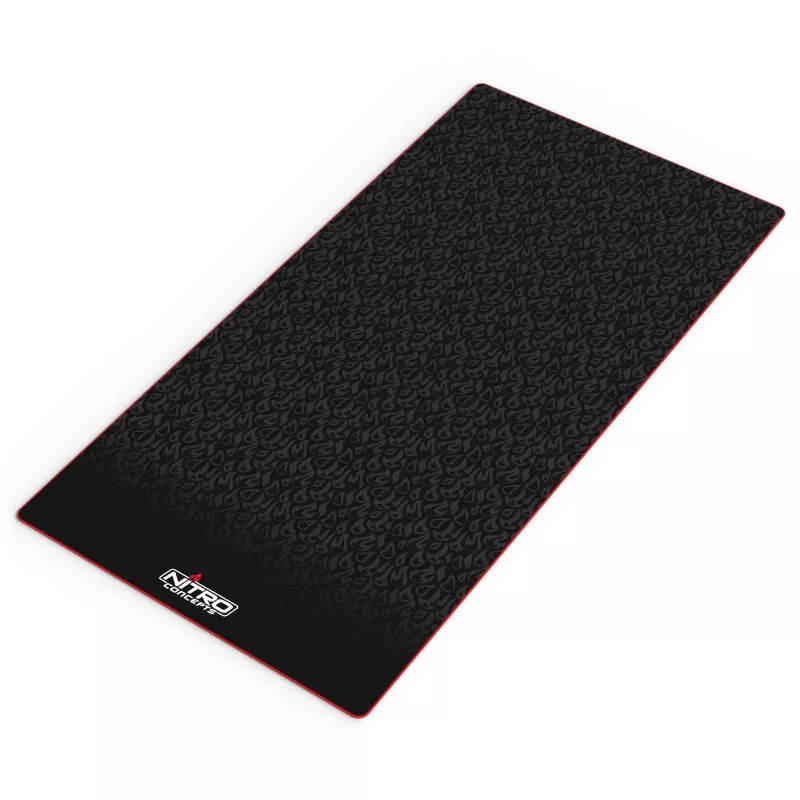 Nitro Concepts vloermat voor sim-racing-rigs, 150 x 75 cm, antislip, zwart