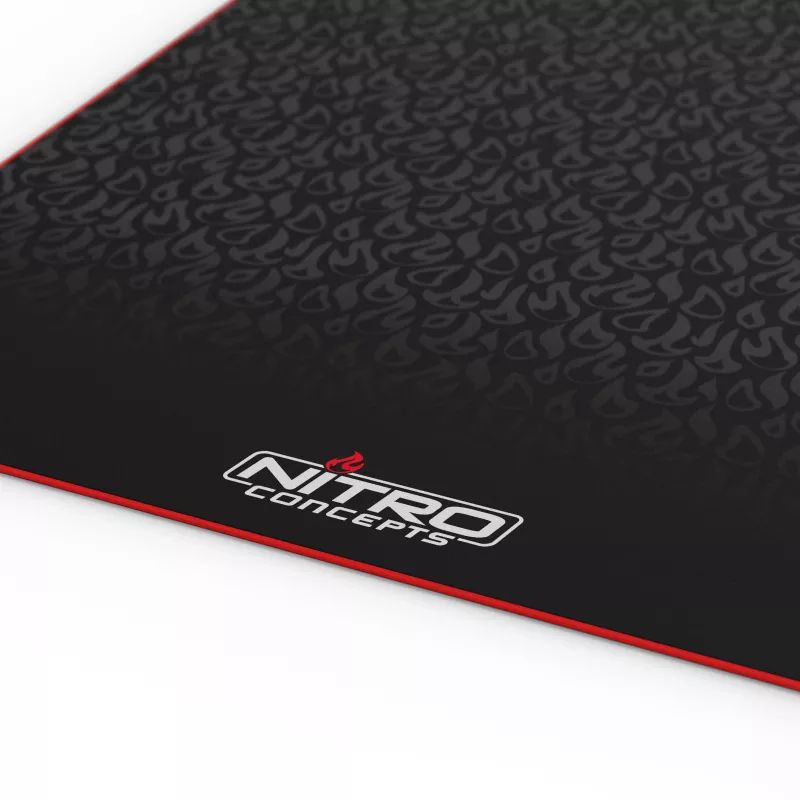 Nitro Concepts vloermat voor sim-racing-rigs, 150 x 75 cm, antislip, zwart