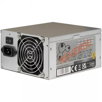 Inter-Tech HA-600AA2-Rev 600W ATX-voeding - zwart, niet-modulair, 120mm ventilator
