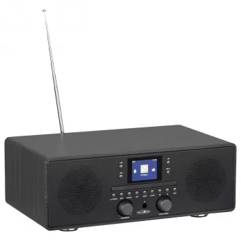 Reflexion HRA23INT DAB+ / FM / internetradio met Bluetooth, Spotify Connect, 2,4 inch TFT-kleurendisplay, 2 x 5 W stereoluidspreker, zwart