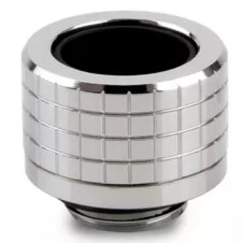 Thermal Grizzly DeltaMate slangkniestuk, messing - glansnikkel, voor 14 mm harde slangen, G1/4 inch schroefdraad