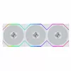 Lian Li UNI FAN TL FLEX Wireless ARGB Reverse Blade 120mm ventilator 3-pack met controller - wit