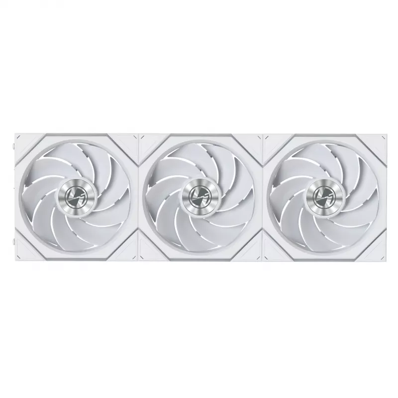 Lian Li UNI FAN TL FLEX Wireless ARGB Reverse Blade 120mm ventilator 3-pack met controller - wit