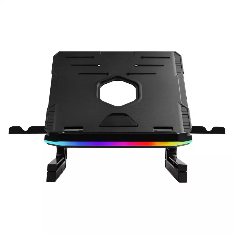 Enermax Aeolus notebook-koelstandaard met 250mm ventilator en 4-poorts USB-hub
