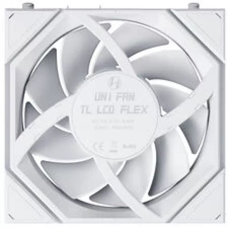 Lian Li UNI FAN TL120 LCD FLEX Wireless ARGB wit 120 mm Reverse Blade behuizingsventilator