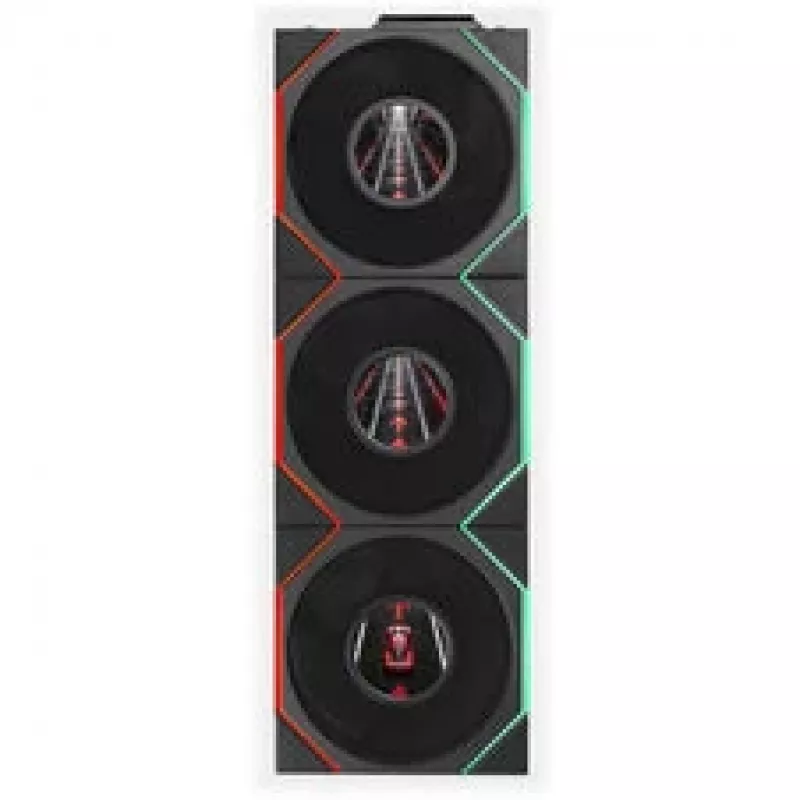 Lian Li UNI FAN TL LCD FLEX Wireless 120mm ARGB LCD-ventilator - zwart, 3-pack met controller