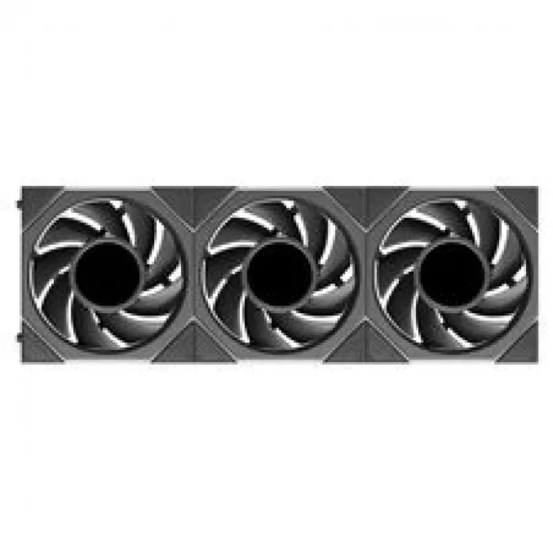 Lian Li UNI FAN TL LCD FLEX Wireless 120mm ARGB LCD-ventilator - zwart, 3-pack met controller