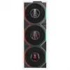 Lian Li UNI FAN TL LCD FLEX Wireless ARGB Reverse Blade 120mm ventilator 3-pack met controller, zwart
