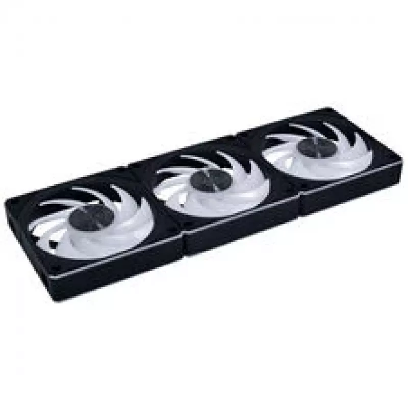 Lian Li UNI FAN CL FLEX Wireless PWM ARGB 120mm behuizingsventilator, zwart, 3-pack met controller