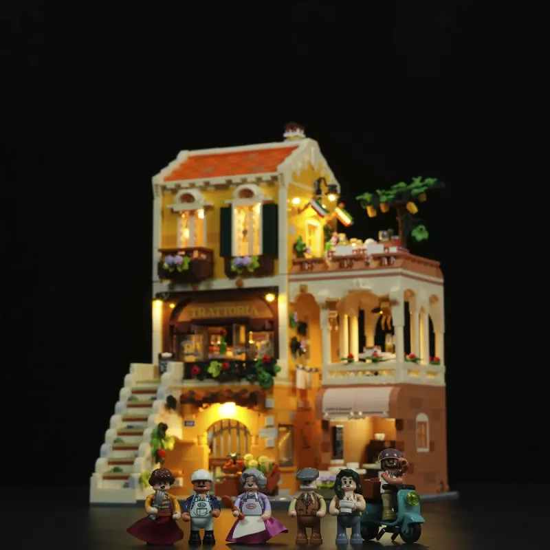 LUMIBRICKS Italiaans restaurant in landhuisstijl