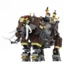 Lumibricks Steamphant Steampunk Olifant LED Bouwset 800 onderdelen USB-aangedreven tentoonstellingsmodel