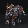 Lumibricks Steamphant Steampunk Olifant LED Bouwset 800 onderdelen USB-aangedreven tentoonstellingsmodel