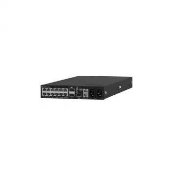 Dell Networking S4112T Managed Layer 3 Switch met 12x 10GBase-T en 3x 100GbE QSFP28, 1U Half-Width Rack-Mount