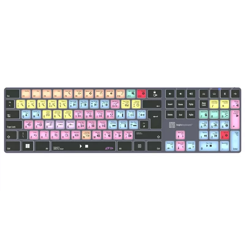Logickeyboard Avid Pro Tools Titan UK PC-toetsenbord