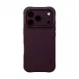 CARE by PanzerGlass Samba Case hoesje voor iPhone 17/18 Pro, Dark Cherry, MagSafe