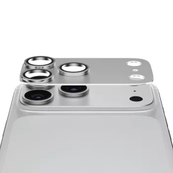 PanzerGlass Fender camera-lensbescherming voor iPhone 18 Pro Max - zilver