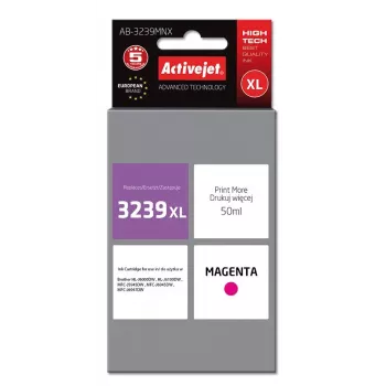 Activejet AB-3239MNX magenta inktcartridge (Brother LC3239XLM compatibel, 50 ml, extra hoge capaciteit, 5000 pagina's)