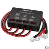 Qoltec 48V batterij-balancer voor 4 x 12V batterijen | 10A | AGM GEL LiFePO4 | LED