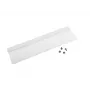Lanberg AK-1102-S 19 inch 1U borstel-kabelmanagementpaneel, grijs