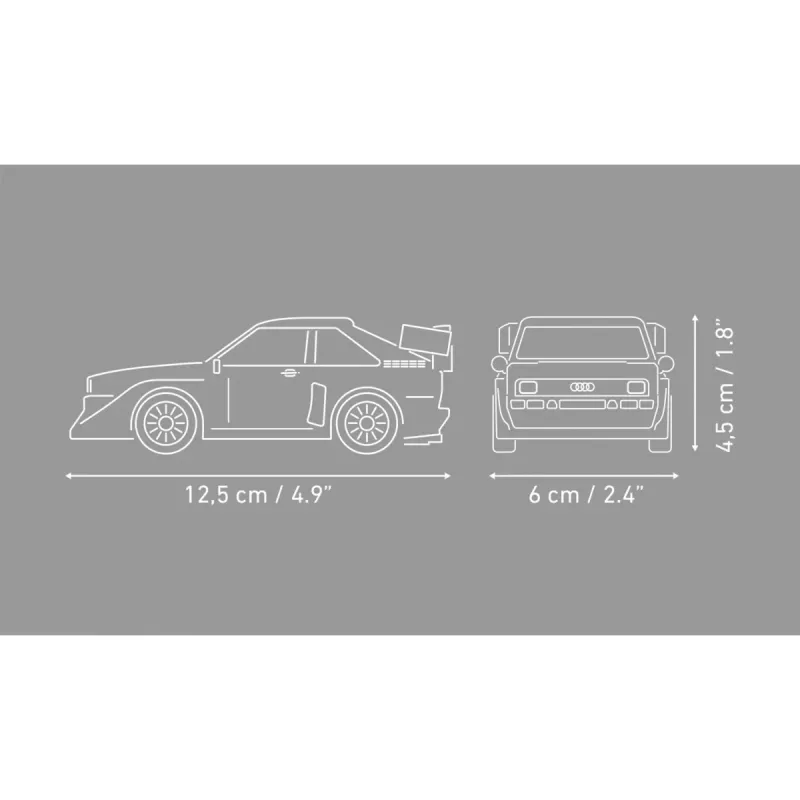 COBI Audi quattro S1 E2 (schaal 1:35) bouwstenenset