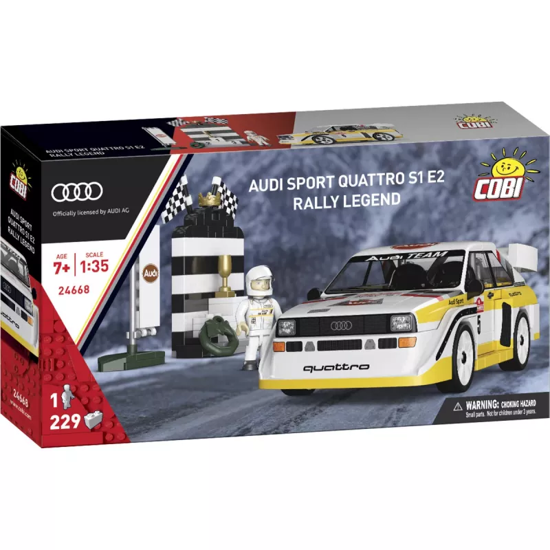 COBI Audi Sport quattro S1 E2 Rally Legend (1985) 1:35 schaal bouwstenenset