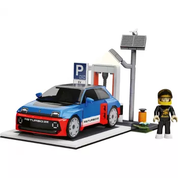 COBI EV Station & Renault 5 Turbo 3E (1:35 schaal)