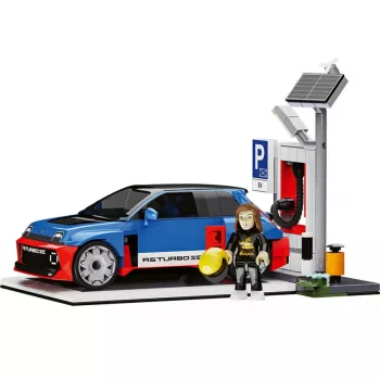 COBI EV Station & Renault 5 Turbo 3E (1:35 schaal)