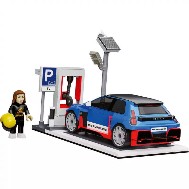COBI EV Station & Renault 5 Turbo 3E (1:35 schaal)