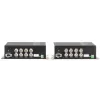 DELTA OVH-8D/SC industriële 8-kanaals RS-485/422 naar singlemode glasvezel-converter, SC duplex, 20 km, DIN-rail