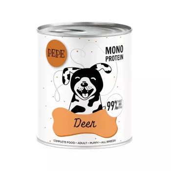Paka Zwierzaka Pepe Jeleń natvoer voor honden met hert 800g