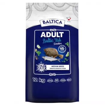BALTICA Excellent Sensitive Baltic Fish Medium Breed mono droogvoer voor honden 12kg