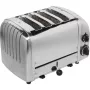 Dualit Vario 47030 4-slot toaster, gepolijst roestvrij staal, 2200 W, extra brede sleuven, ontdooi- & bagelfuncties