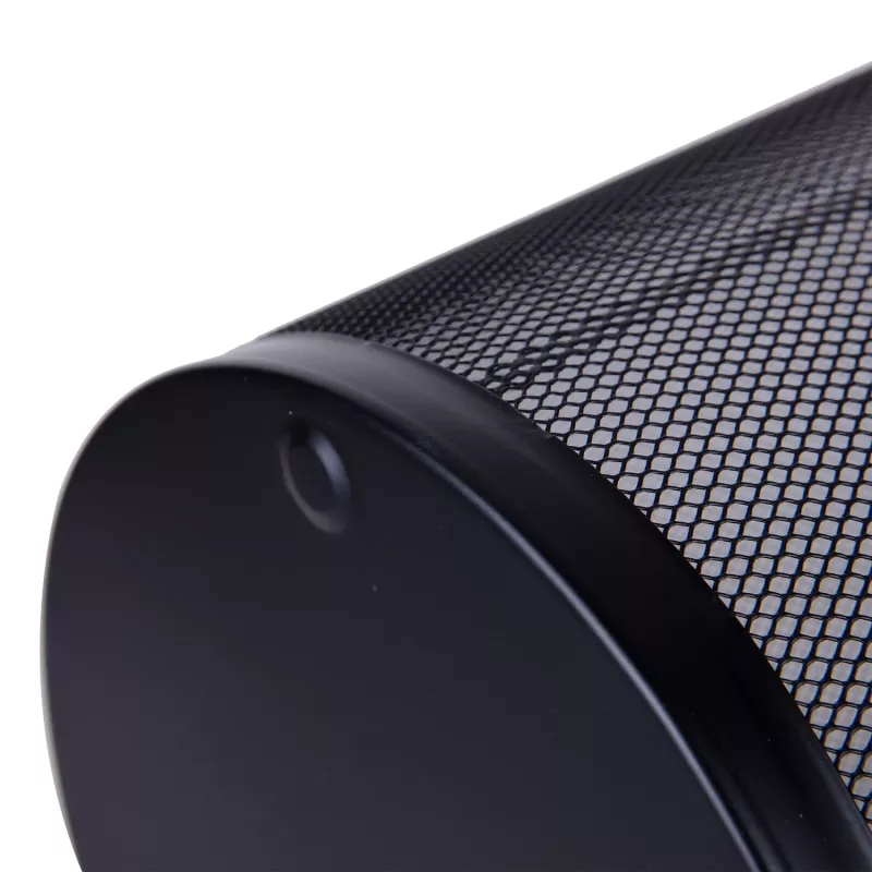 Deli mesh afvalbak 12L zwart