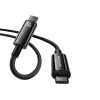 Baseus Tungsten Gold USB-C naar USB-C 240W snellaadkabel 1m zwart