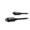 Baseus Tungsten Gold USB-C naar USB-C 240W snellaadkabel 1m zwart