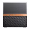 Jonsbo N6 NAS-kubusbehuizing, Micro-ATX, staal/mesh, zwart