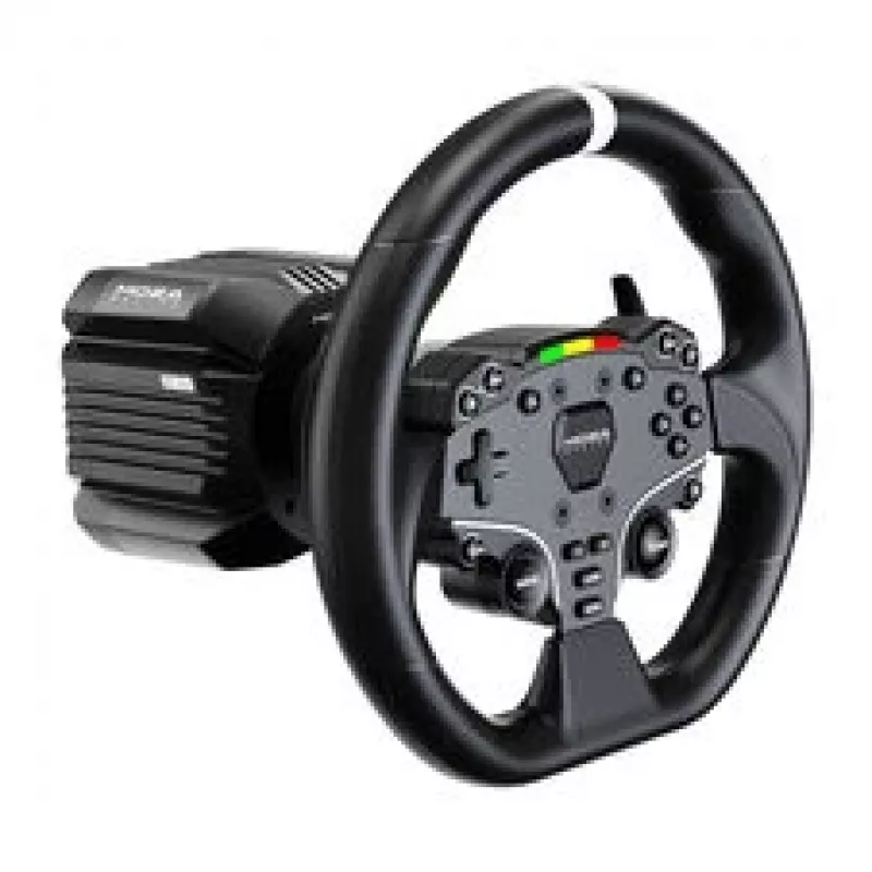 MOZA R5 Pro Racing Simulator - 5,5 Nm Direct Drive wheelbase, 11-inch lederen stuurwiel, 2-pedaalset