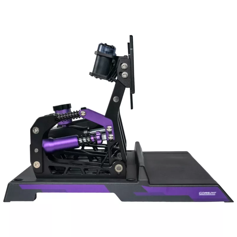 Conspit CPP-Lite 3-pedaalset met load-cell-rem, Hall-effect-gas en koppeling, CNC-aluminium, USB, PC