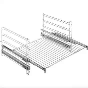 ELC Electrolux TR2LFV telescopische uittrekrail voor ovens, 2 niveaus, volledige uittrek, zilver