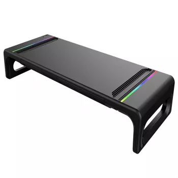 ANTEC MS100 CyberDeck RGB laptop- en monitorstandaard met USB-hub