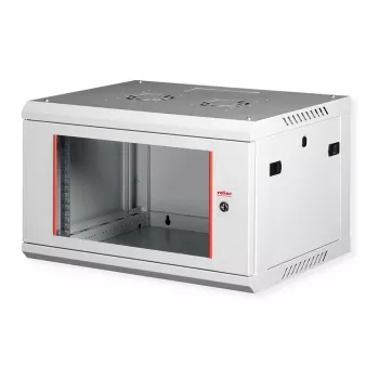 ROLINE 19 inch wandbehuizing Basic Plus 6U, 600x450 mm, grijs