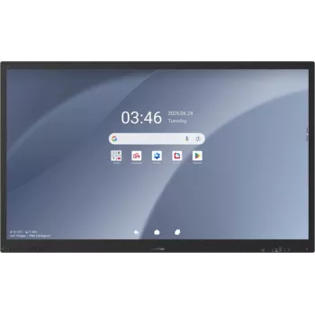 ViewSonic ViewBoard IFP6563-1C 65 inch 4K UHD interactief flatpanel-display met Android 13, 40-punts IR-touch, Wi-Fi 6, USB-C 65W, 8GB RAM, 128GB opslag