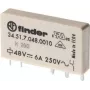 Finder 34.51.7.024.0010 miniatuur-PCB-relais 24 V DC 6 A 1 CO SPDT