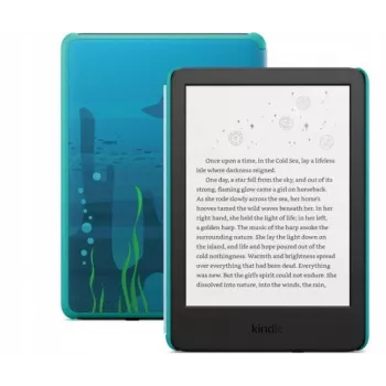 Amazon Kindle Kids 6 inch 16GB e-reader Ocean Explorer met beschermhoes en 1 jaar Amazon Kids+