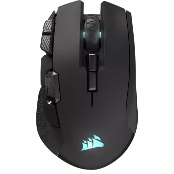 CORSAIR Ironclaw Wireless SE gaming-muis - 26.000 DPI, optisch, SLIPSTREAM Wireless, Bluetooth, USB, RGB, zwart